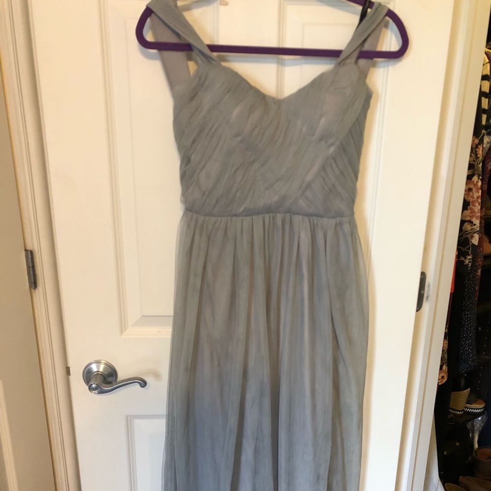 Brand new long, grey ASOS dress.
